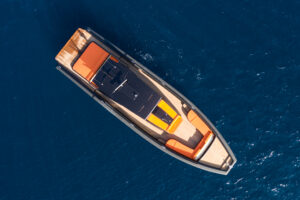La Costa Smeralda a bordo di un Novamarine BS180